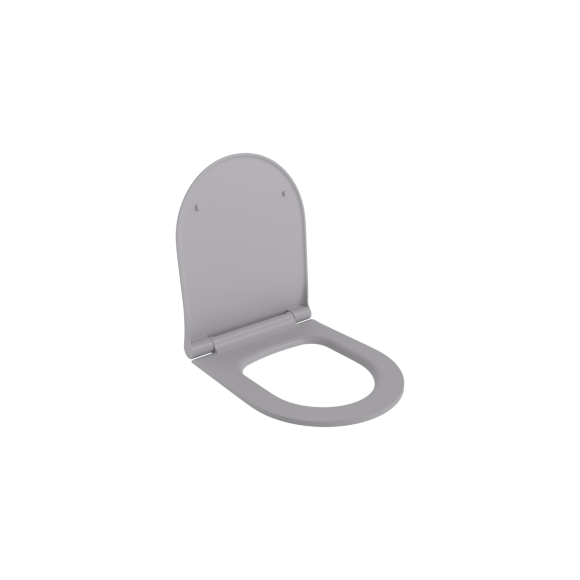 Крышка-сиденье BOCCHI A0336-006 с микролифтом, цвет: серый матовый