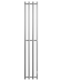 Полотенцесушитель X-4 neo 120/18 электрический Двин, нержавеющая сталь арт. 4657801240645