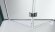 BelBagno Душевая дверь без ответного пристенного магнитного профиля 100x195, ALBANO, арт. ALBANO-60/40-C-Cr