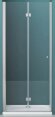 BelBagno Душевая дверь без ответного пристенного магнитного профиля 100x195, ALBANO, арт. ALBANO-60/40-C-Cr