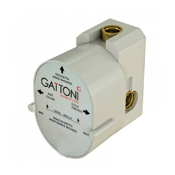 Универсальная монтажная коробка под встраиваемый смеситель для душа с 1-м выходом GATTONI GBOX - SC0560000