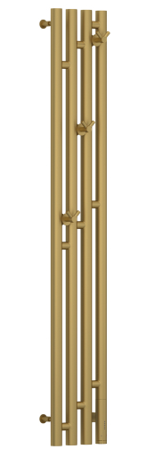 Полотенцесушитель электрический Сунержа Кантата 3.0 1200х159 правый цвет: матовое золото, арт. 032-5847-1216