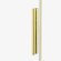 Шторка для ванны 160 см Smart light gold New Trendy светлое золото арт. EXK-4314