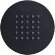 Боковая форсунка WALL, Tondo Bossini, I00175.073 цвет: черный