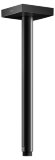 Keuco Держатель для верхнего душа потолочный 300 мм, с квадратной розеткой, Universal, 53089 370302 цвет: черный матовый