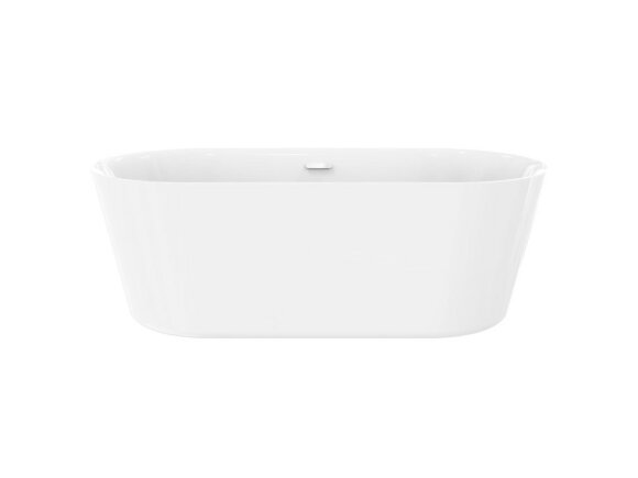 BelBagno Акриловая ванна 158,5x74,5, отдельностоящая, овальная, белая, арт. BB306-1585