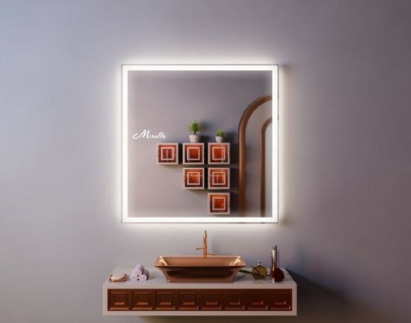 Зеркало в ванную комнату 60*80 с LED подсветкой Miralls Murano Extra MuranoExtra6080
