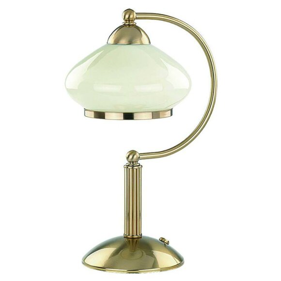 Настольная лампа Astoria ретро 4321, Alfa цвет: бежевый