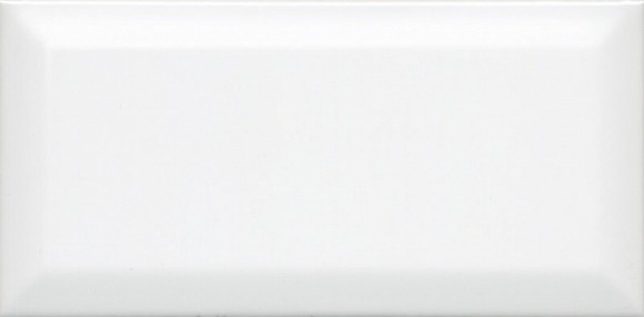 Kerama Marazzi Бланше 19040 Белый Грань 9,9x20 - керамическая плитка и керамогранит