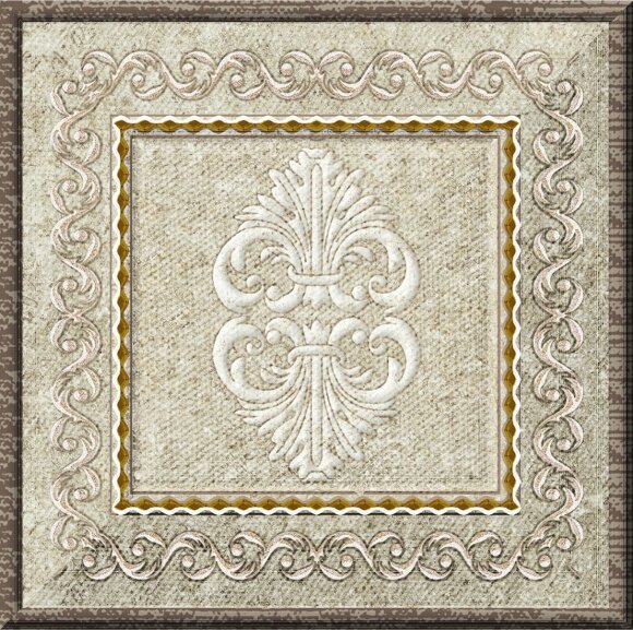 Декор Ins damasco beige 10x10 Rocersa DAMASCO арт. 78799135