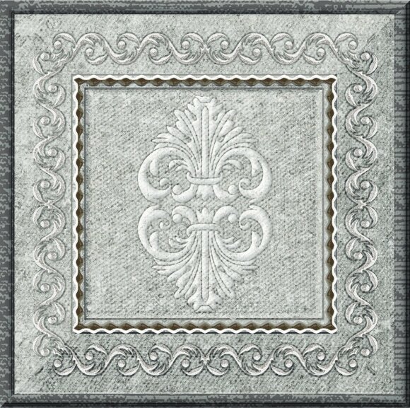 Декор Ins damasco grey 10x10 Rocersa DAMASCO арт. 78799499