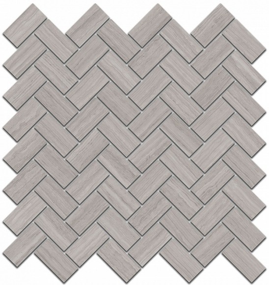 Kerama Marazzi Грасси SG190\002 серый мозаичный 31,5x30 - Декор