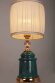 Настольная лампа Lilie классика TL.7811-1GO, Abrasax цвет: зеленый