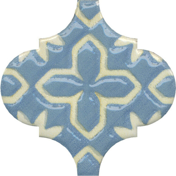 Kerama Marazzi Арабески майолика OS\A37\65000 Орнамент 6,5x6,5 - керамическая плитка и керамогранит в Москве