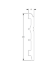 Плинтус из дюрополимера с кабель-каналом SX105 Orac Axxent Бельгия цвет: Белый