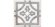 STG\A406\1266H Керамическая вставка 9,8x9,8 Амальфи орнамент коричневый в Москве