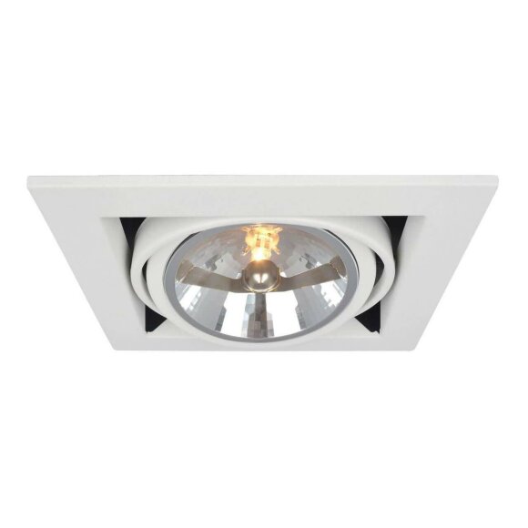 Встраиваемый светильник, вид современный Cardani White Arte Lamp цвет:  белый - A5935PL-1WH