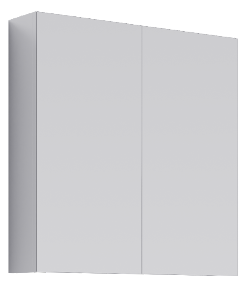 AQWELLA MC Зеркальный шкаф с двумя дверьми на петлях с плавным закрыванием - МС.04.07