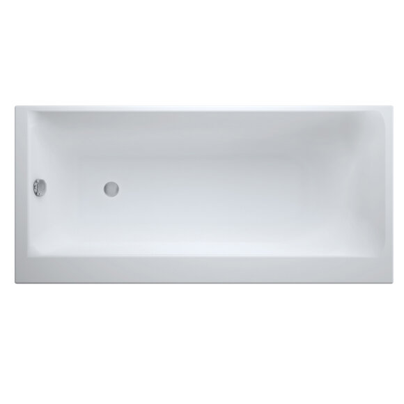 Акриловая ванна Cersanit Smart 170 см R цвет: белый