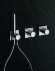 Keuco Запорный вентиль с переключателем на 2 потребителя с рукояткой Comfort, с квадратной розеткой, Ixmo, 59557 371002 цвет: черный матовый
