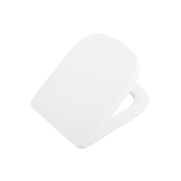 BelBagno Сиденье дюропласт, close, металлическое крепление глянцевый белый, ALBANO, арт. BB120SC
