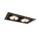 Встраиваемый светильник, вид современный Cardani Semplice BK Arte Lamp цвет:  черный - A5949PL-2BK