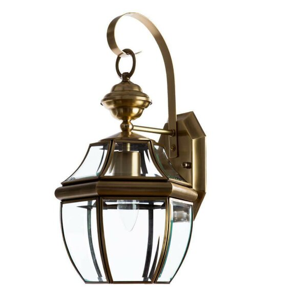 Уличный настенный светильник, вид современный Vitrage Arte Lamp цвет:  бронза - A7823AL-1AB