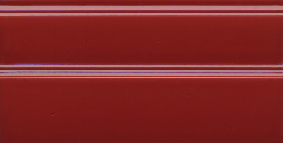FMA011R Керамический плинтус 30x15 Даниэли красный глянцевый обрезной в Москве