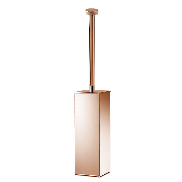 3SC Туалетный ёршик напольный,  Metal Quadra цвет: розовое золото арт. ME17AGDR