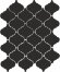 Kerama Marazzi Арабески 65001 Глянцевый Черный 26x30 - керамическая плитка и керамогранит в Москве