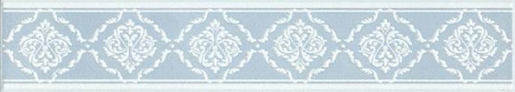 Kerama Marazzi Петергоф AD\B326\SG1545 Голубой 40,2x7,7 - керамическая плитка и керамогранит