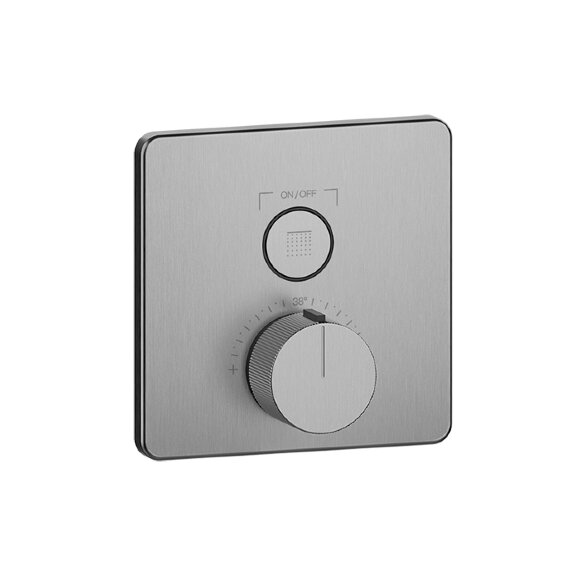Comfort Смеситель для душа, встраиваемый, термостатический, с 1 запорной кнопкой, Hi-Fi Gessi цвет: хром - 38717#031