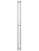 Полотенцесушитель X-2 neo 120/8 электрический Двин, нержавеющая сталь арт. 4657795059933
