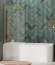 Стеклянная шторка на ванну WasserKRAFT Aisch 800х1400, арт. 55P01-80 Fixed 