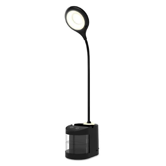 Настольная лампа Desk хай-тек DE562, Ambrella light цвет: черный