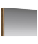 AQWELLA Mobi Зеркальный шкаф 80 см с двумя дверьми на петлях с доводчиком. Цвет дуб балтийский - MOB0408+MOB0717DB