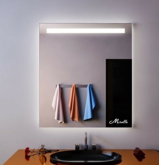 Зеркало с подсветкой Miralls Norma 83.5x150 см (индивидуальное изготовление)
