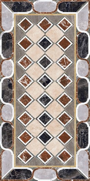 Kerama Marazzi Ковры SG594002R Композиция Декорированный Лапп 119,5x238,5 - керамическая плитка и керамогранит