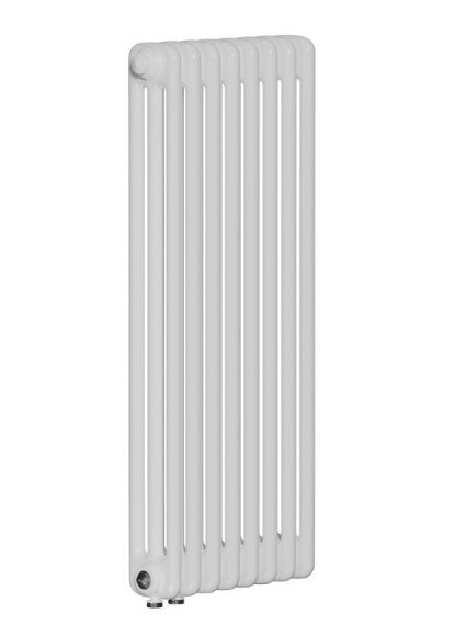 Радиатор 3-х трубчатый, RIFAR TUBOG VENTIL модель 3180, 6 секций, 276x1800x107 мм, цвет-RAL 9016 (белый) арт. TUB 3180-06-DV1